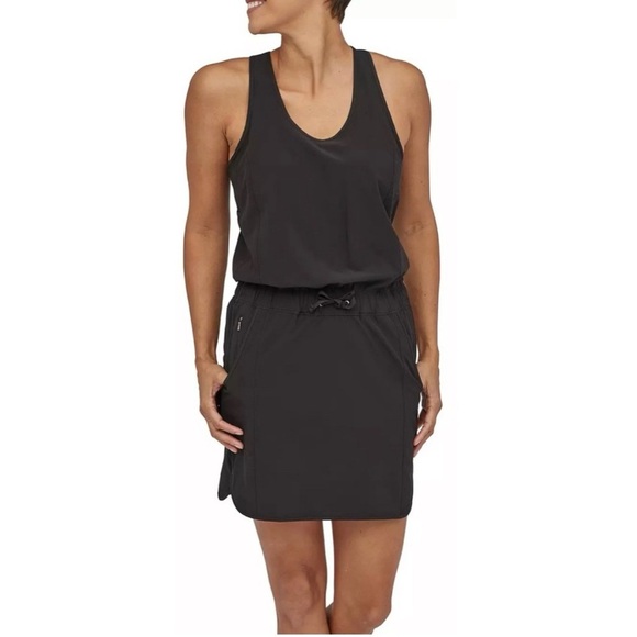 Patagonia Women's Black Fleetwith Dress - Picture 1 of 11
